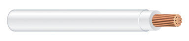 Triangle Wire Stranded Copper THHN Building Wire 500'/Roll - 12ST-THHN-WHT