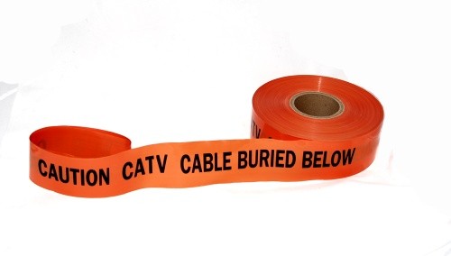 Terra/Reef CATV Underground Warning Tape Non-Detectable - 42-0002