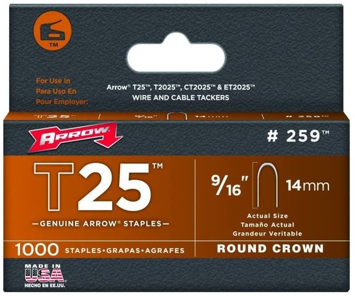 Arrow Fasteners T-25 Staples - T25