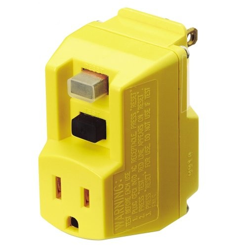 TRC 14650 0136-6 Shock Shield Portable GFCI Plug with Surge Protection - 90265