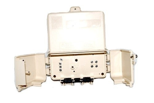 Keptel NID closure, 9"X8"X4", plastic, Ivory - 912129-01-00