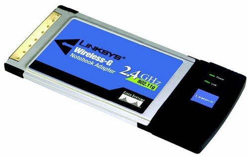 Linksys Wireless-G Notebook Adapter - WPC54G