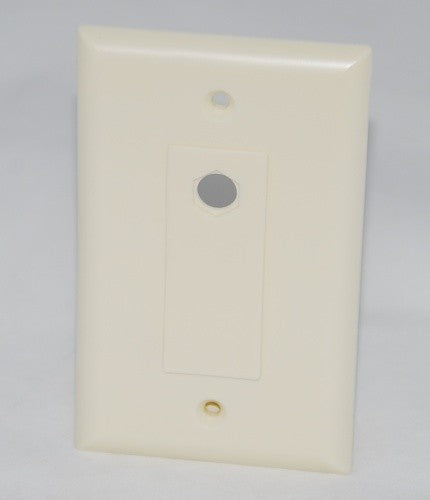 Cable Maid 3/8" Offset Hex Hole Wall Plate - WP*O