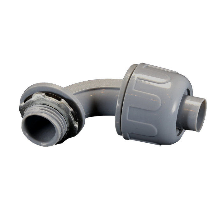 Cantex 1" Enviro-Flex 90 Degree Liquidtight Connector - 5441003