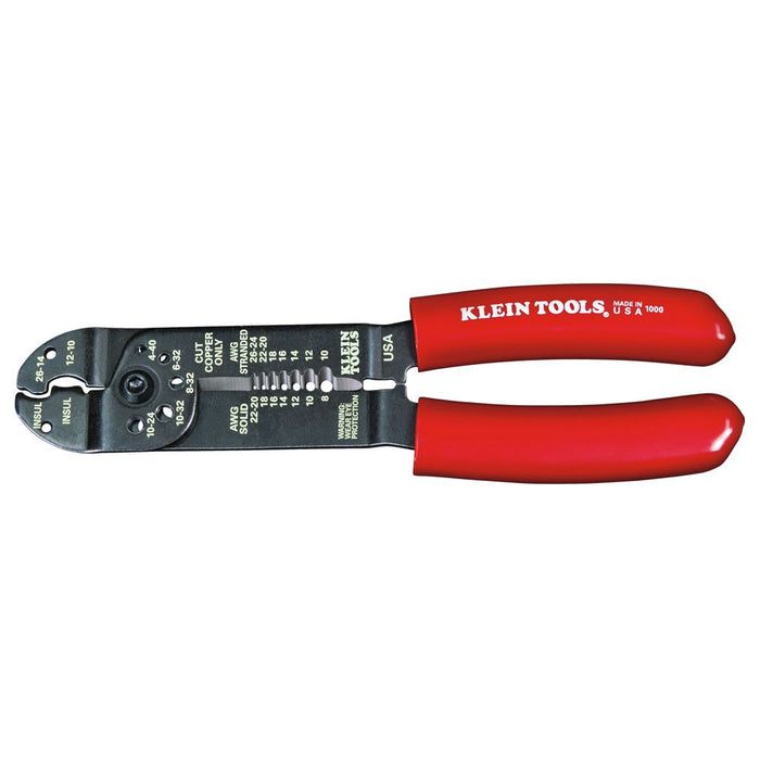 Klein Tools Multi Tool, 6-in-1 Multi-Purpose Stripper, Crimper, Wire Cutter - 1000