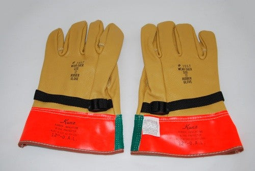 Kunz Buck Tan Cowhide Gloves - 1057-3