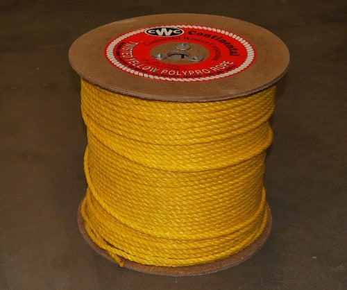 CWC 3/8" Polypropylene Rope 1200'/Reel - 300080