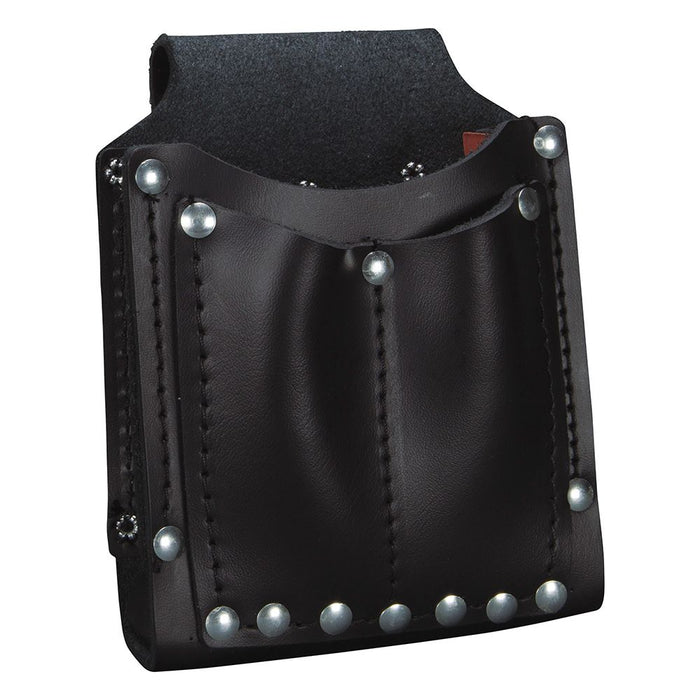 Klein Tools Utility Pouch, 3-Pocket, Leather - 5145