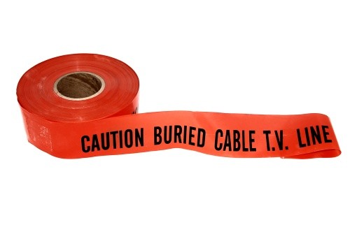 Budco "Caution Buried Cable TV Line" Warning Tape - 61-UT3
