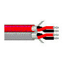 Belden 1504A Multi-Conductor - Double-Pair Cable 1000'/ Box - 1504A-053(R/GY)