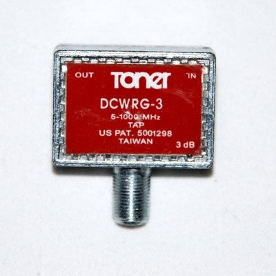 Toner 3dB 1GHz Directional Coupler - DCWRG-3