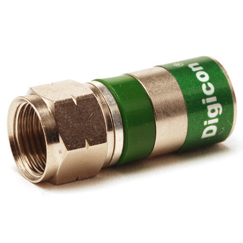 Digicon F-Connector S Series for RG6 100/Bag - DS6Q
