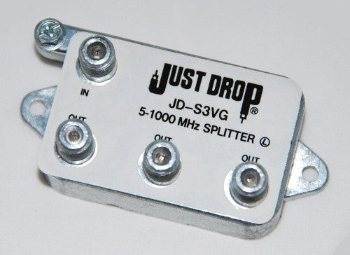 Just Drop 1 GHz 3 Way Vertical Splitter - JD-S3VG