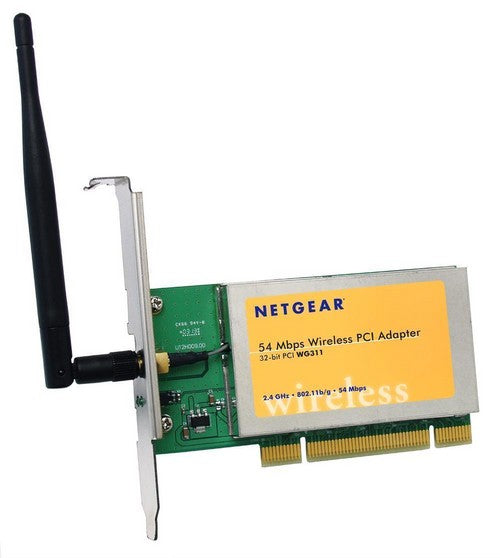 NETGEAR Wireless-G PCI Adapter - WG311VCNA