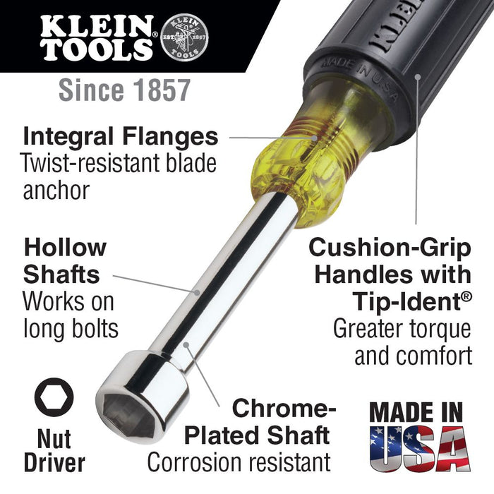 Klein Tools 7-Piece Metric Nut Driver Set - 65160