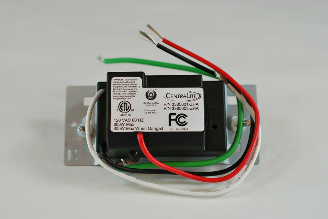 CentraLite ZigBee 3385001-ZHAW White Dimmer Switch